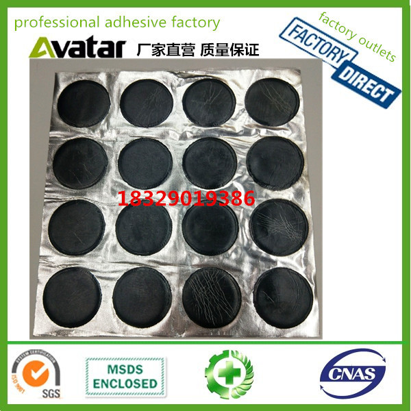 Bicycle and car tire patch repair glue repair patch inner tube patch cold repair glue