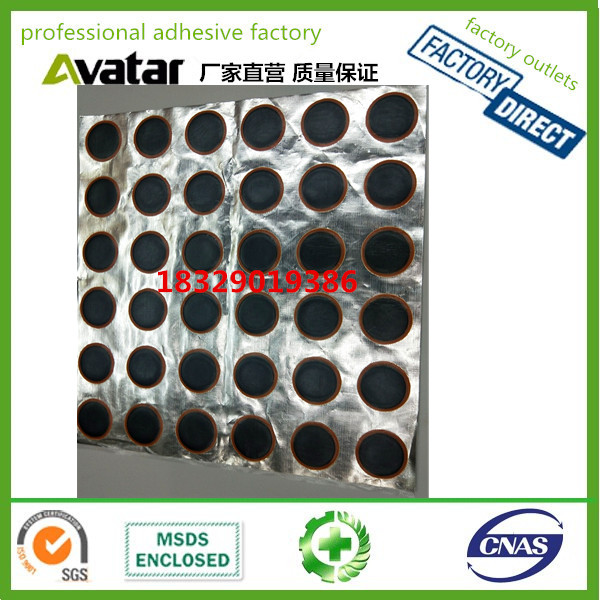 Adhesive for repairing bicycle inner tubes Cold repair glue film Tire repair patch