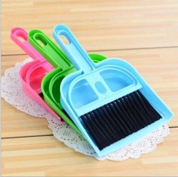 Small broom with dustpan set Mini desk sweep cleaning brush Small broom set Computer broom small dustpan