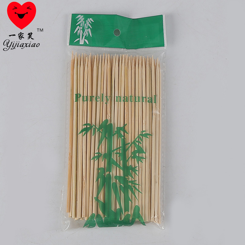 竹签厂家 烧烤用品 一次性竹签 烧烤签 竹签定制批发图