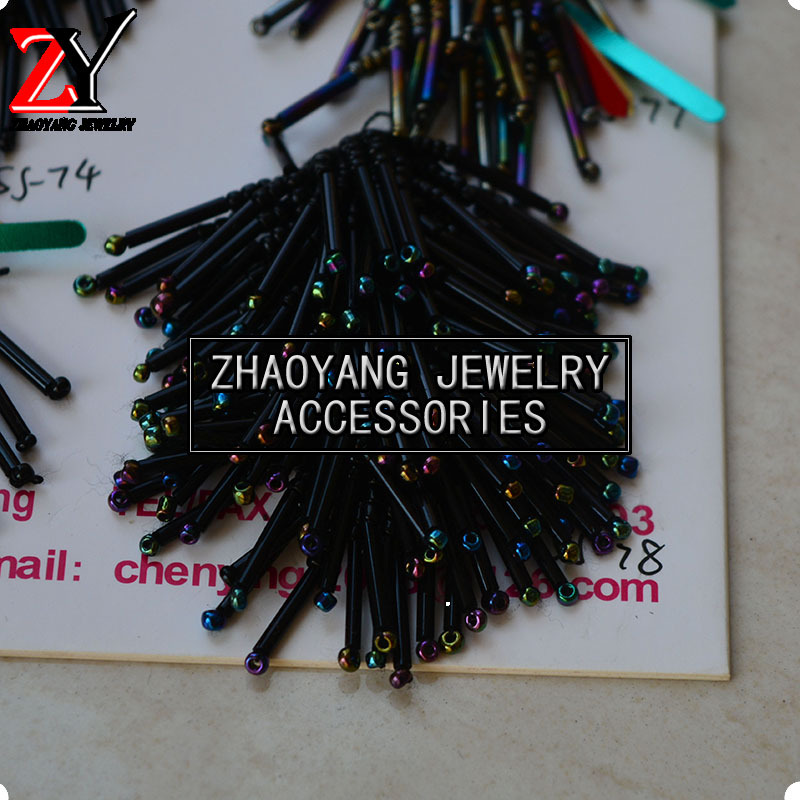 厂家直销 手工制作串珠小流苏鞋花鞋饰鞋辅件zy880613