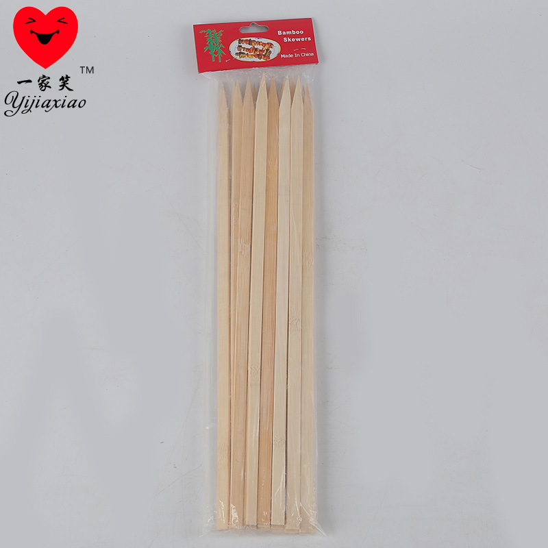 天然竹签 一次性烧烤用品 一次性烤针 烧烤工具羊肉串签子批发