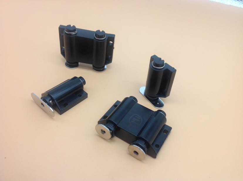 Magnetic touch, furniture double magnetic touch, magnetic, rebound magnetic touch