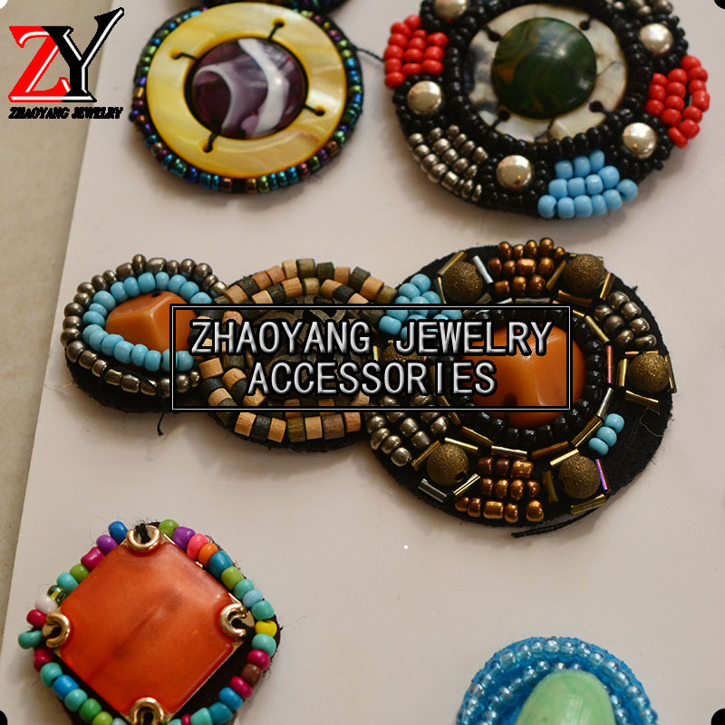 厂家直销 新款手工制作凉鞋鞋花鞋饰鞋辅件zy881521细节图