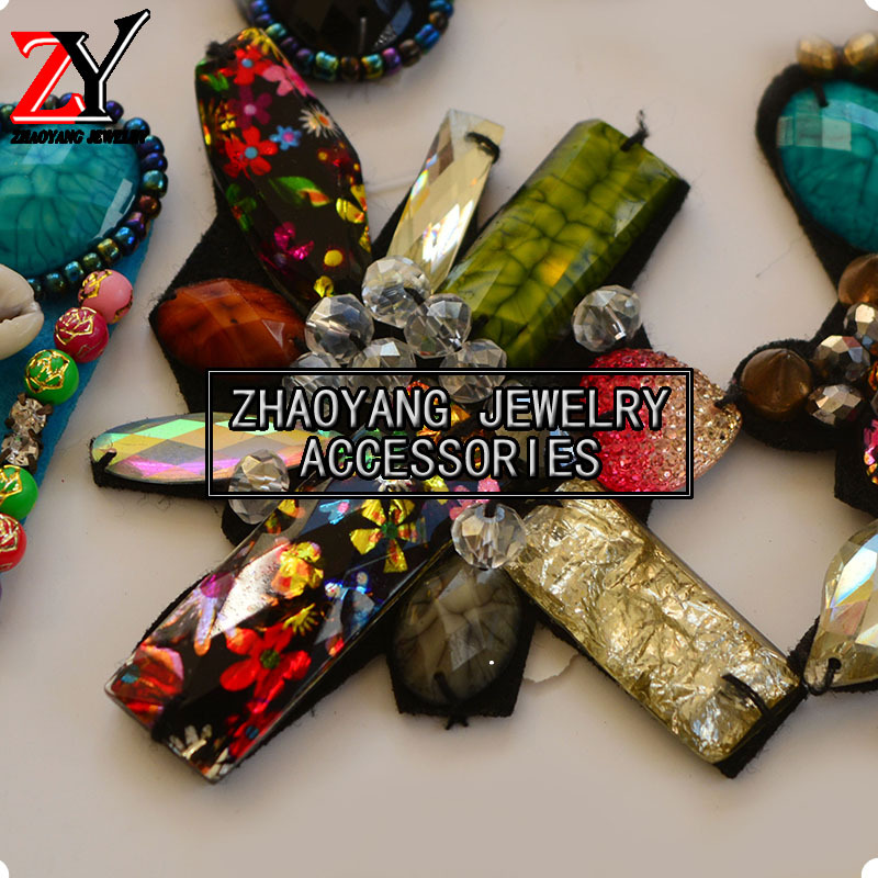 厂家直销 新款手工制作波西米亚风凉鞋鞋花鞋饰鞋辅件zy881510