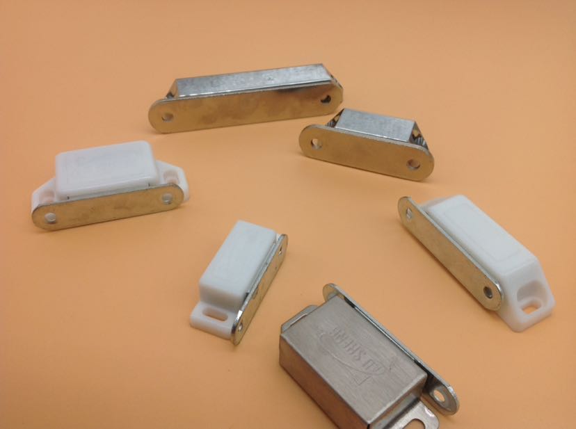 Shuzan magnetic door, stainless steel magnetic wardrobe, cabinet door, strong magnetic force, household and commercial suspended window hardware accessories details Picture