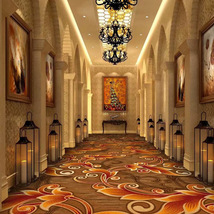 家鸿 酒店地毯客房走廊宾馆餐厅包房宴会厅大堂满铺印花地毯现货