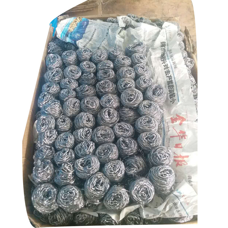 厂家清洁球 永不生锈清洁球 家用不锈钢丝球 刷锅刷碗球 批发产品图