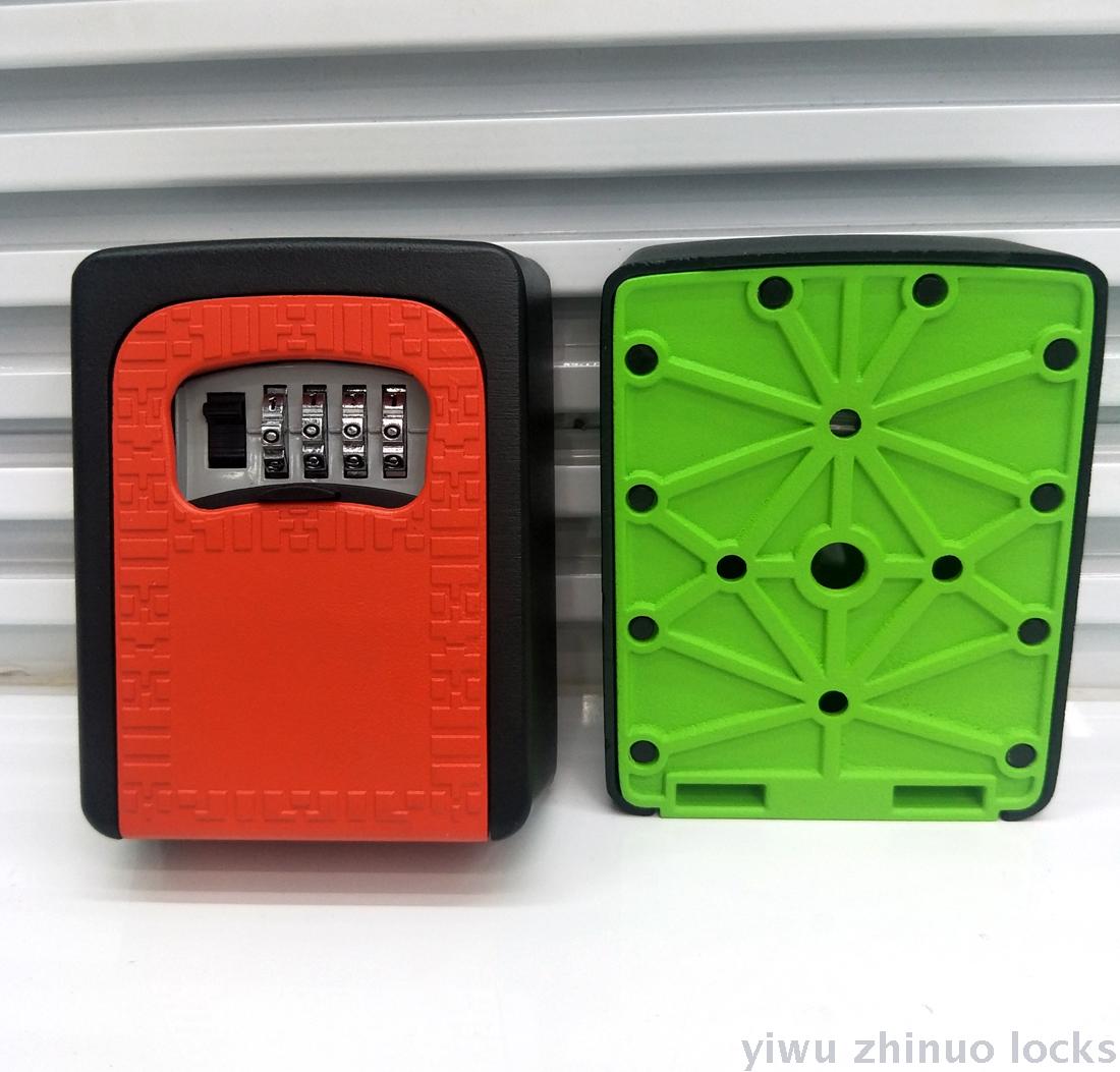 高品质 高档金属 4位密码钥匙盒 钥匙储藏盒，钥匙盒(key box)