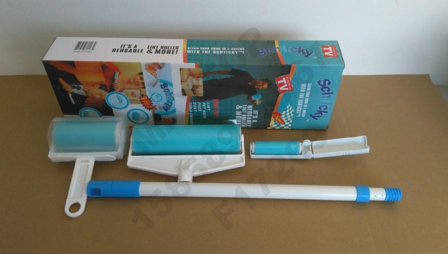 TV爆款 Schticky 新款三件套除尘器 家用水洗粘毛刷