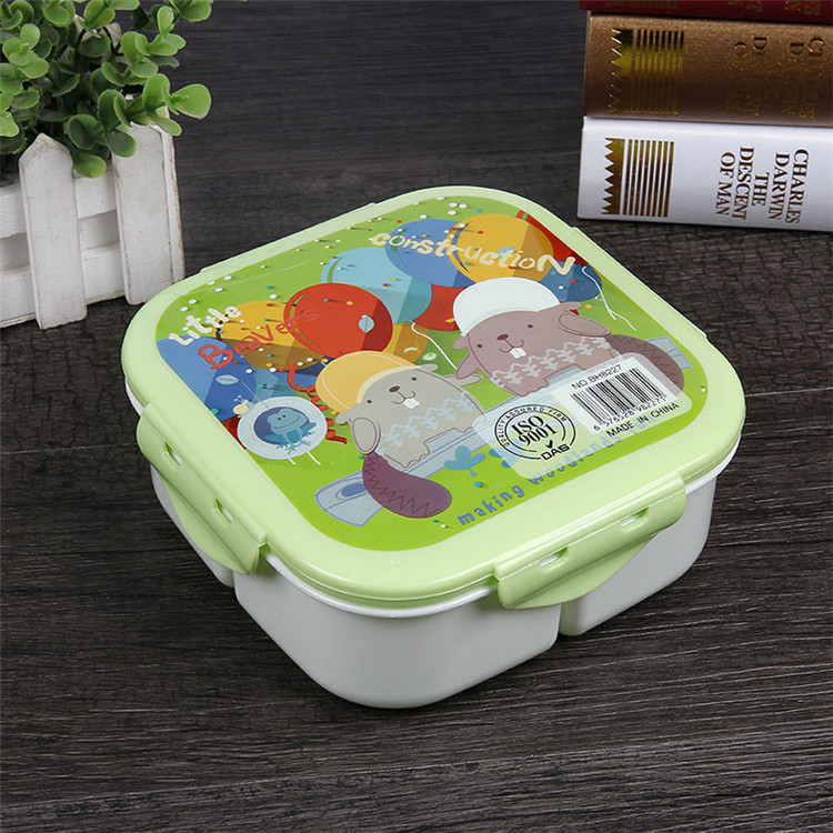 Students Children Lunch Box Cute Cartoon Box Wholesale Bento Box Spot Wholesale Insulated Fast Food Box Wholesale details Picture