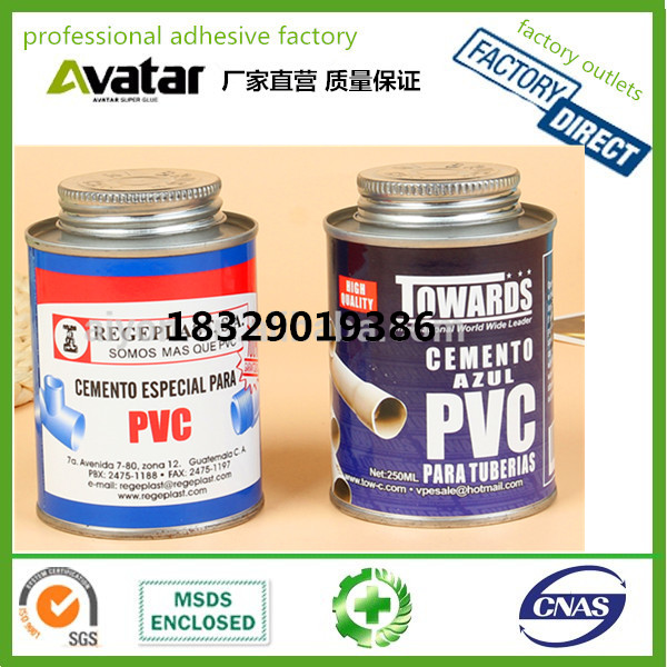 Towards PVC CPVC Pipe Cement Solvent Adehesive Cement