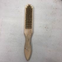 Copper resistant wood wire brush