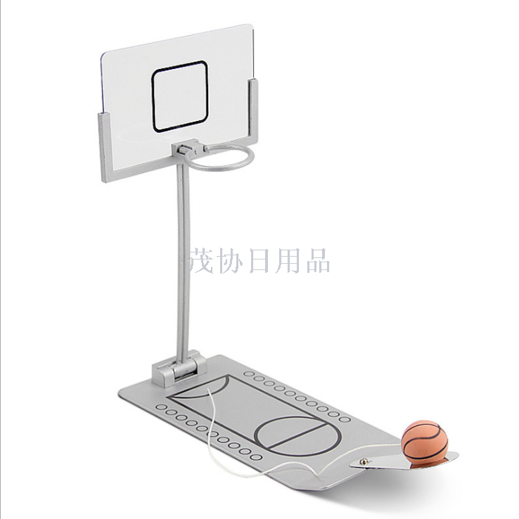 铁制台式折叠篮球机桌面掌上迷你投篮机Miniaturebasketball详情图4