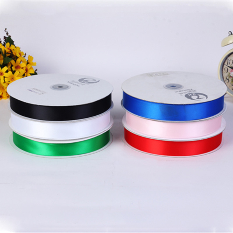 Factory direct sales: 8-point 2.5cm polyester ribbon gift packaging, hair accessories, clothing, bow accessories, accessories