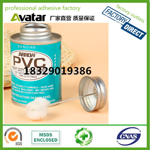 Plastic PVC and CPVC Pipes and Fittings Glue Adhesive Glue