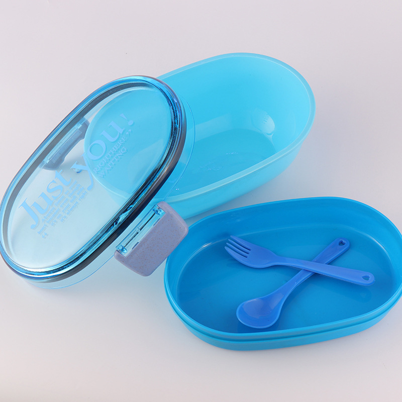 Bento Box Set Baby Portable Children Out Tableware Two Layers Of Anti-Fall Pp Material Manufacturers Direct Sales Application Scenario