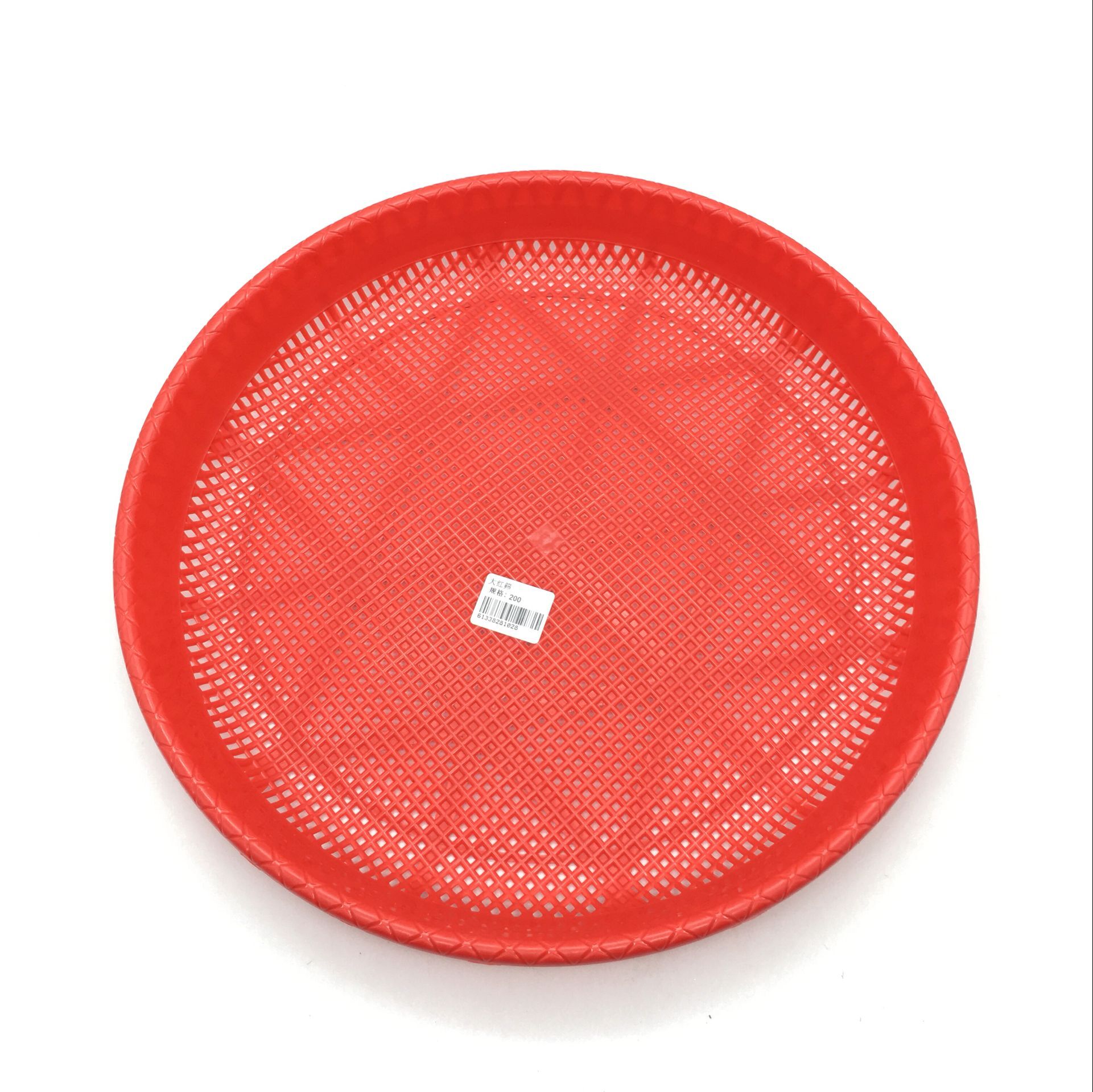 大红米筛 家用塑料面粉筛 加厚圆形筛 多用晾晒筛子