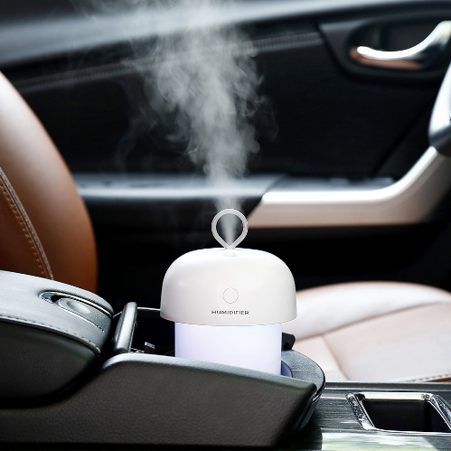 The new Acorn humidifier USB mini car office humidifier is equipped with a built-in lithium battery night light Application Scenario