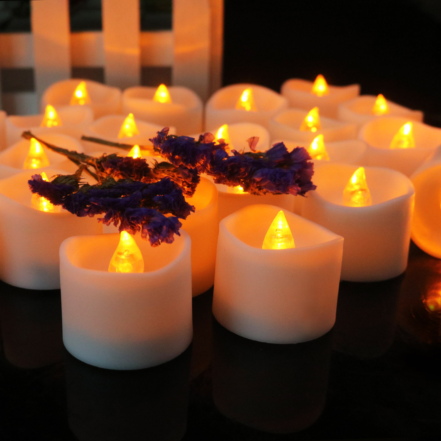 Led electronic candle lamp Christmas simulation electronic candle lamp wedding decoration electronic candle