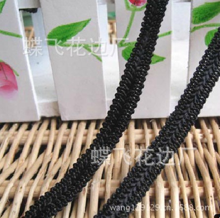 Manufacturers direct production and processing of polypropylene herringbone edge centipede edge lace clothing auxiliary stock supply thumbnail