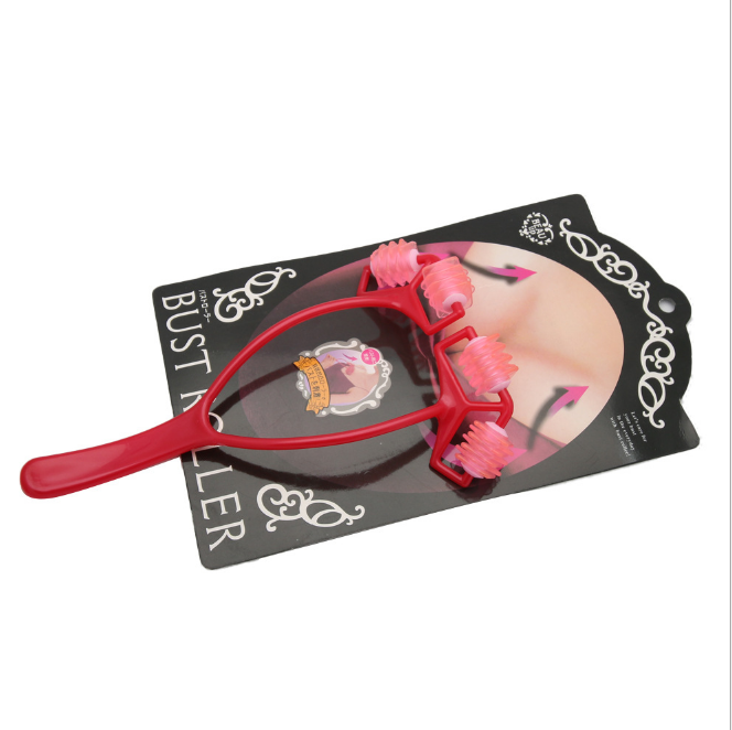 BUST ROLLER chest massager, 24-piece feather-shaped breast massage roller Application Scenario