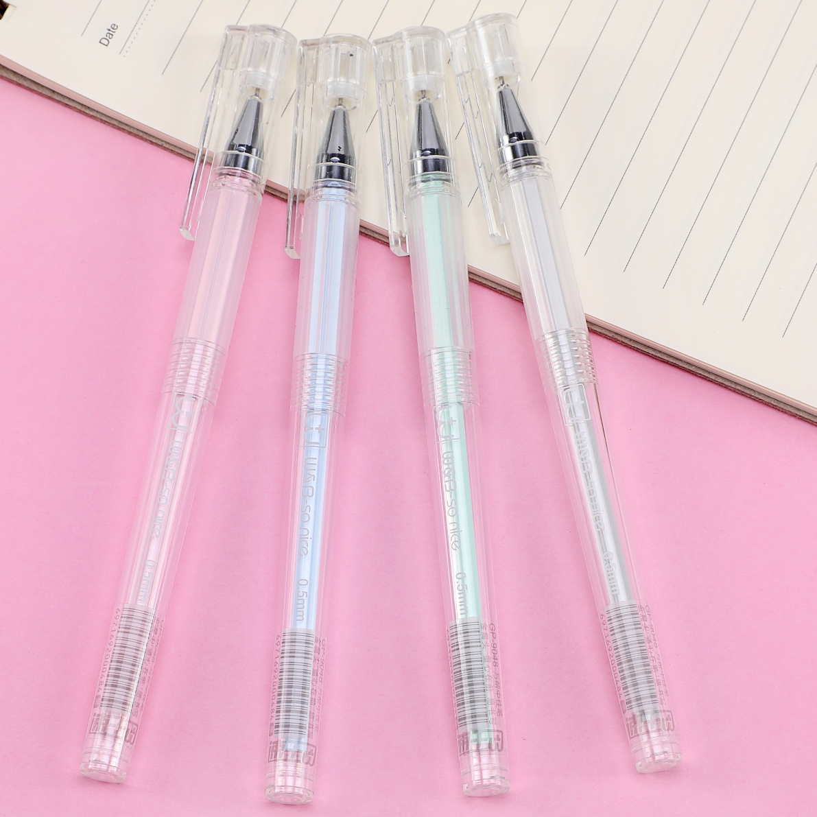 Wanbang Youpin GP-9048 New full-needle ballpoint pen with metal tip, creative office and student version 0.5mm details Picture