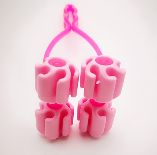 Face slimming tool, roller-type face slimming wonder, facial expression muscle tightening, plum blossom-shaped flower roller-shaped small z-11 details Picture