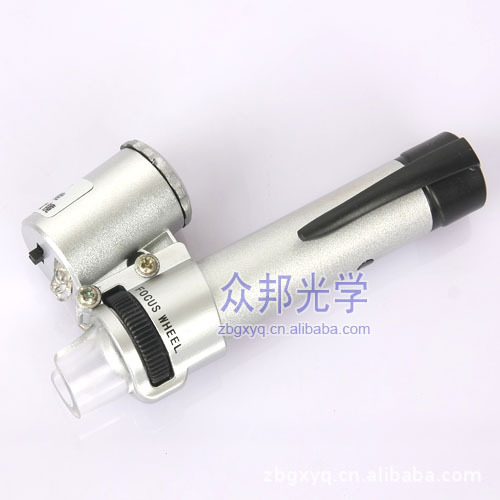 60倍可对焦验钞型显微镜 笔式显微镜 微型显微镜厂家批发