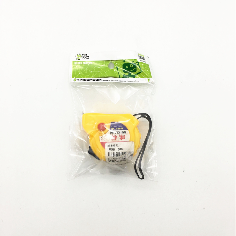 The bagged 3-meter tape measure can be hung with a waist-inserted tape measure, allowing construction workers to measure the telescopic tape measure