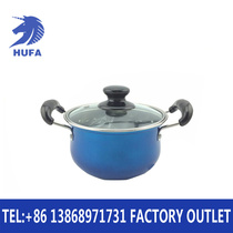Stainless steel color pan set