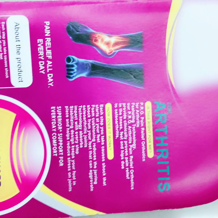 运动鞋垫透气减震EVA加厚款后跟硅胶跨境热销款式男女运动垫产品图