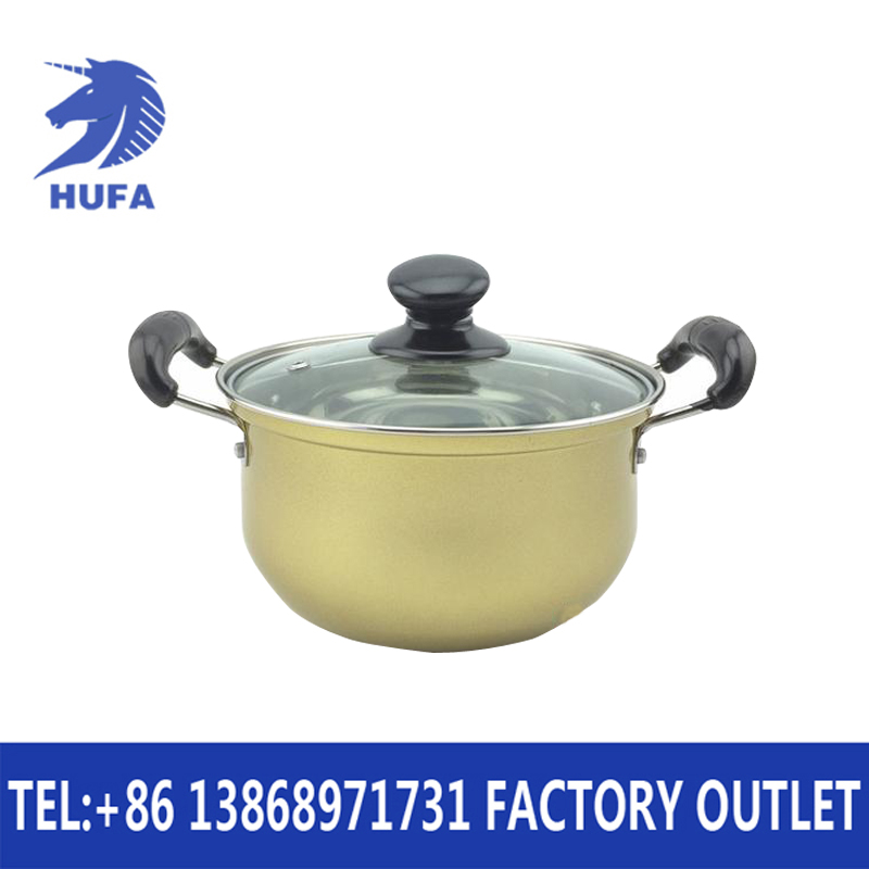 Stainless steel colored set pot details Picture