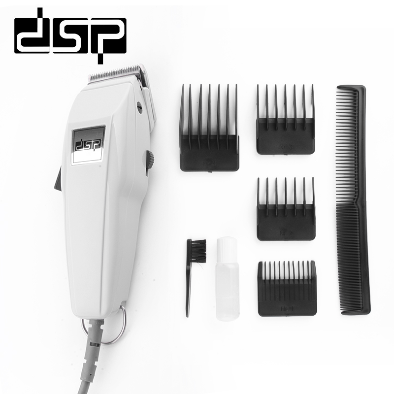 DSP professional ribbon barber scissors white 90007