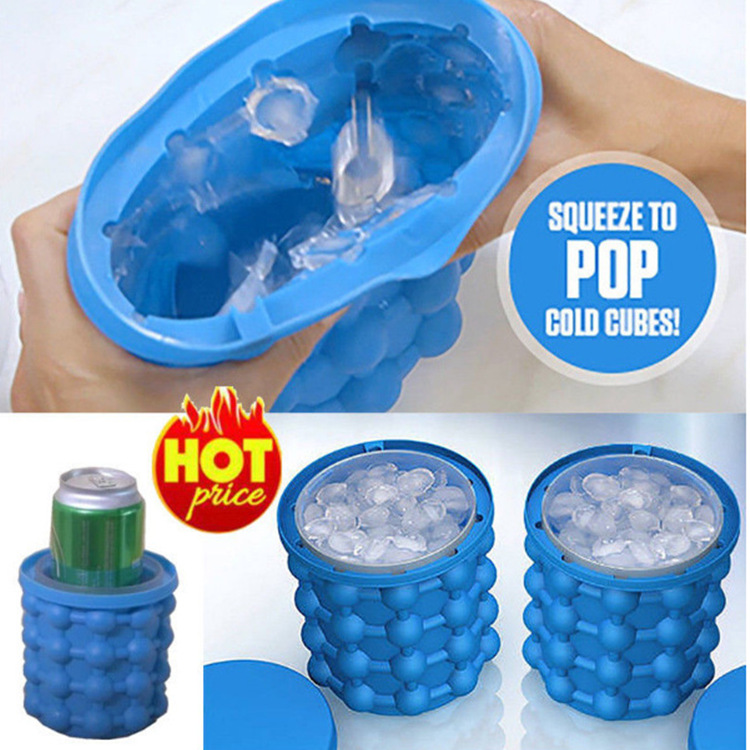 irlde ice genie Ice Bucket Ice Cup Saving Ice Cube Maker Make Block Ice bucket Specification image
