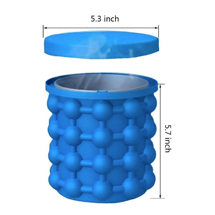 irlde ice genie Ice Bucket Ice Cup Saving Ice Cube Maker Make Block Ice bucket details Picture