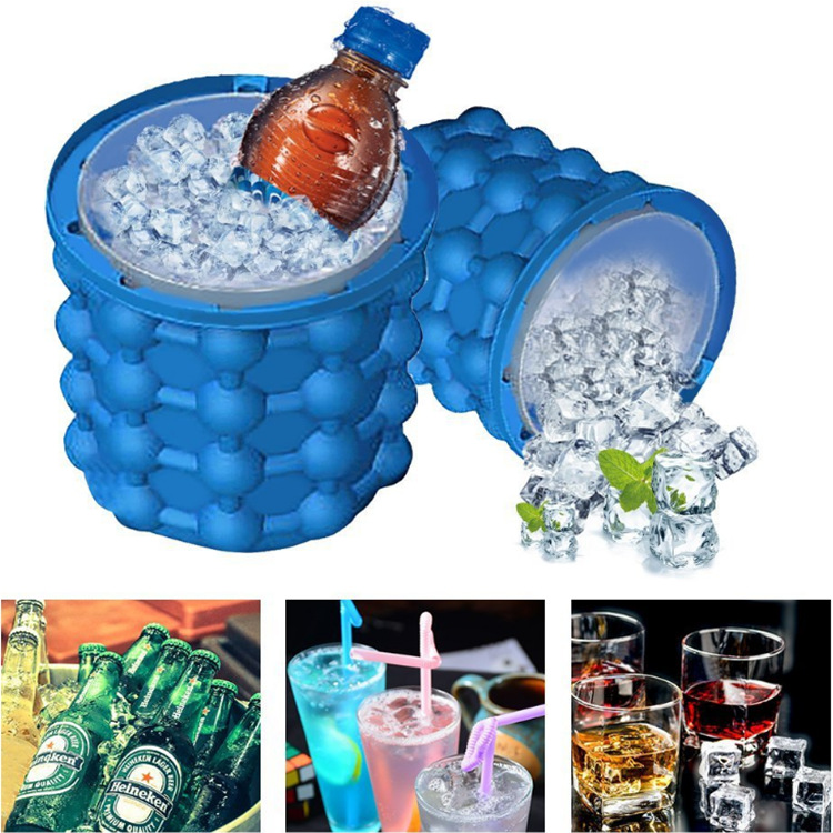 irlde ice genie 冰桶 冰杯Saving Ice Cube Maker 制块冰桶