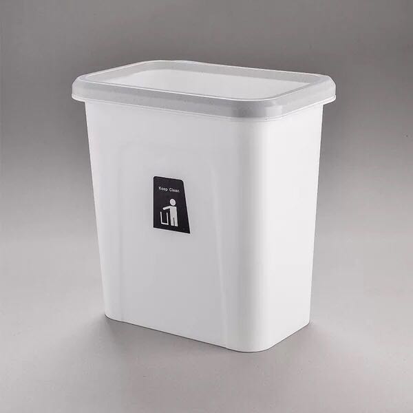 7L kitchen trash can, wall-mounted garbage trash can, pressure ring trash can Specification image