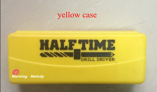 高速钢钻头批头风批双用螺丝刀20件组合套half time drill 20bits产品图