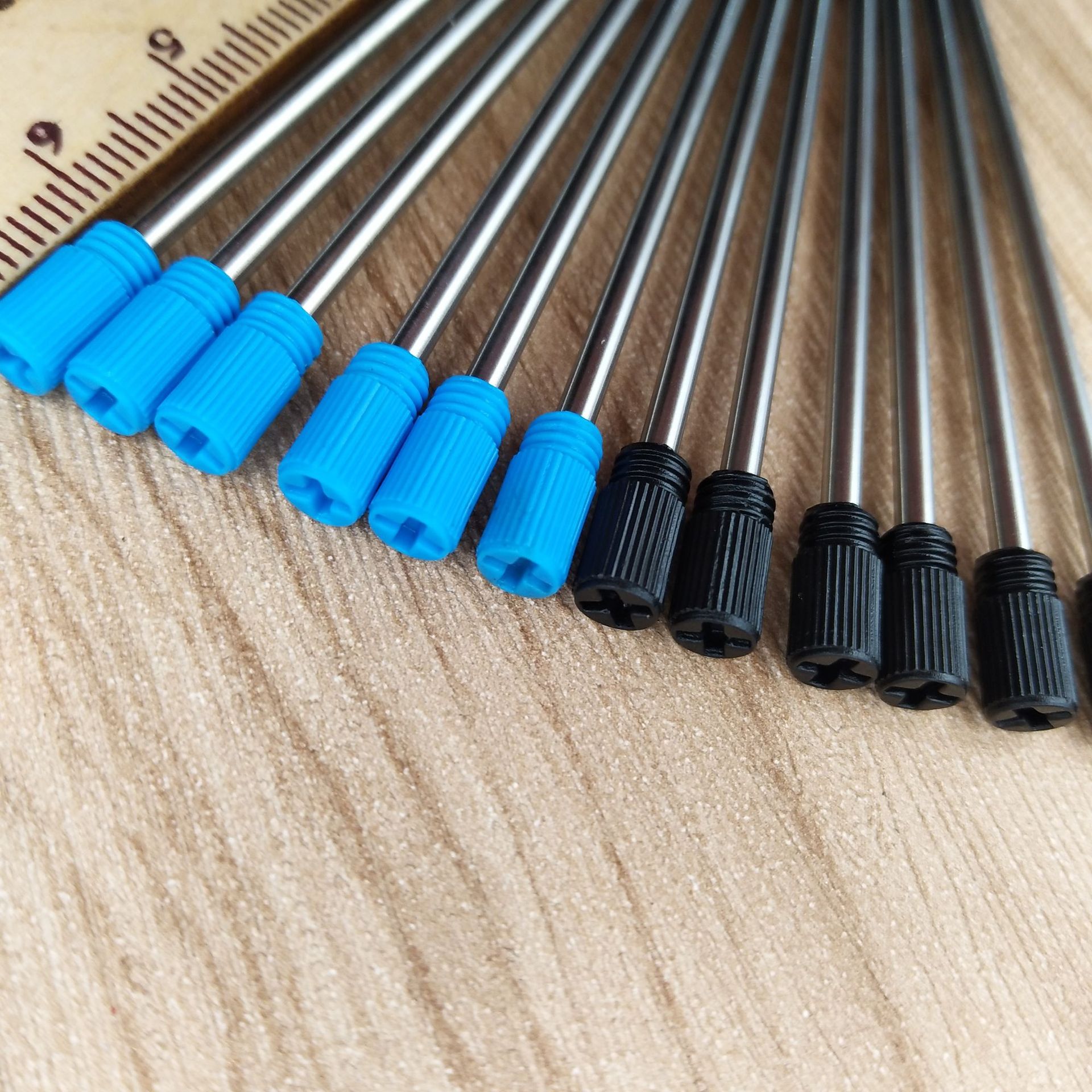 Crystal pen refill 7MM metal pen core ballpoint pen oil core metal pen core in stock Specification image