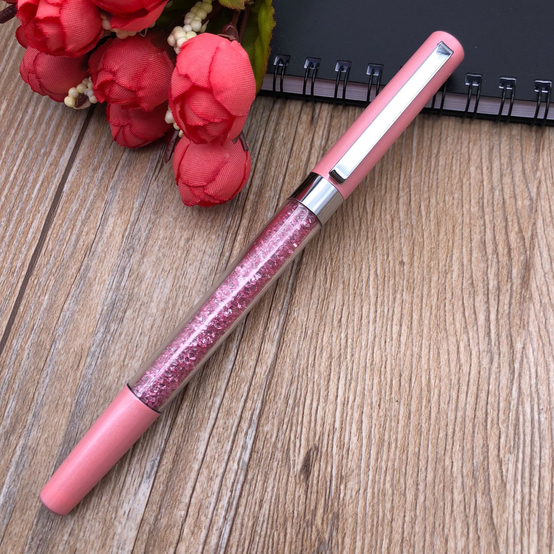 Wengang Minghao Pen Manufacturing Office culture writing tools Ballpoint pens, medium oil water pens, ballpoint pens, signature pens, crystal pens, neutral gifts, gift customization pens details Picture