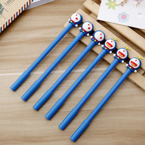 Dink Cat neutral pen Black pen South Korea cute creative cute students with cartoon stationery pen pen signature pen cover mail