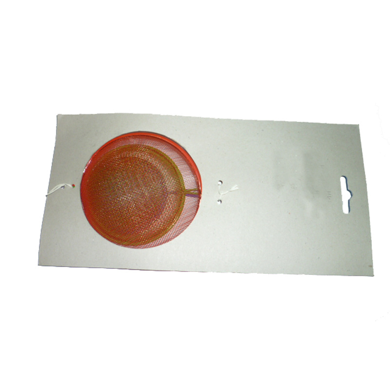 Low price direct sale of 3 pieces of flower-coated iron oil grille kitchen small tools network leakage 7/9/11 Application Scenario