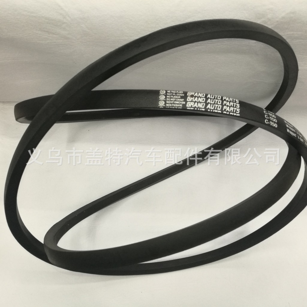 Supply C150, and all kinds of cloth belt/triangle belt /Wrapped belt triangle belt factory Application Scenario