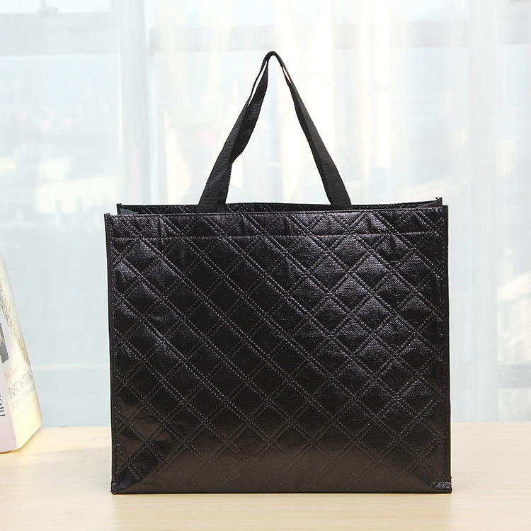 Customized non-woven fabric bags with logo printing, eco-friendly bags, hand-held bags in stock, urgent printing, advertising bags made