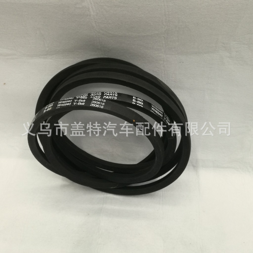 Supply B-80, and all kinds of cloth belt/triangle belt /Wrapped Belts triangle belt factory details Picture