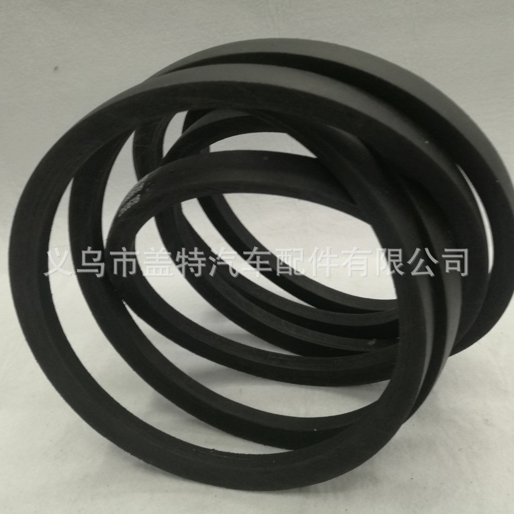 Supply B62 and various types of cloth belt/triangle belt /Wrapped Belts triangle belt factory details Picture