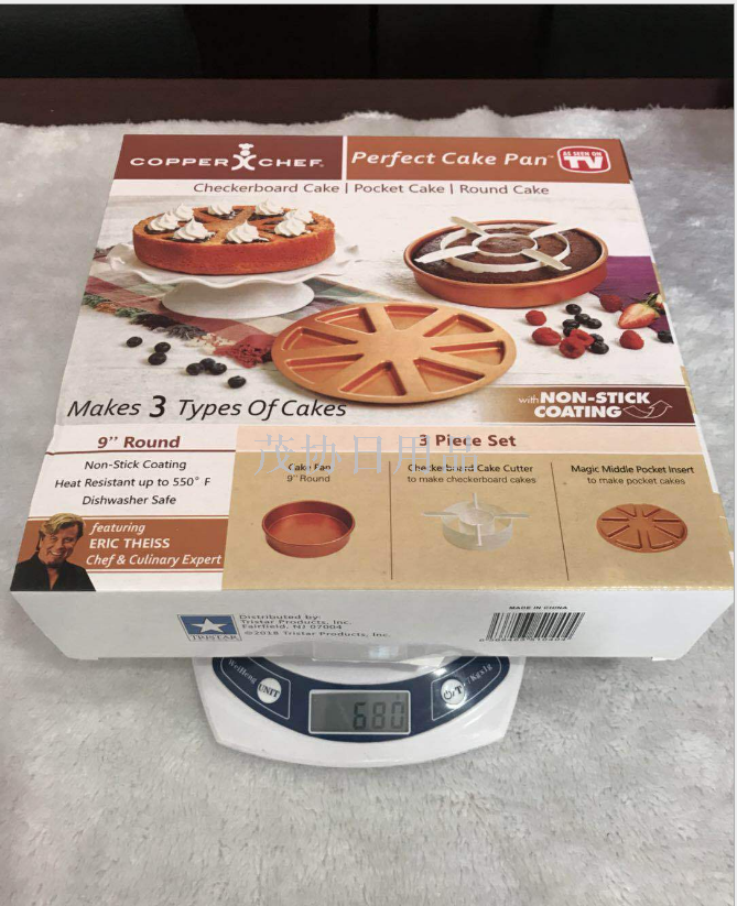 Copper Chef Perfect Cake Pan TV cake tray explosion manufacturers direct sales tray