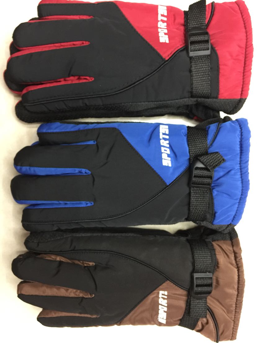 Factory direct sales of new autumn and winter warm sports cotton cycling gloves, men's cold-proof thickened anti-slip cotton gloves