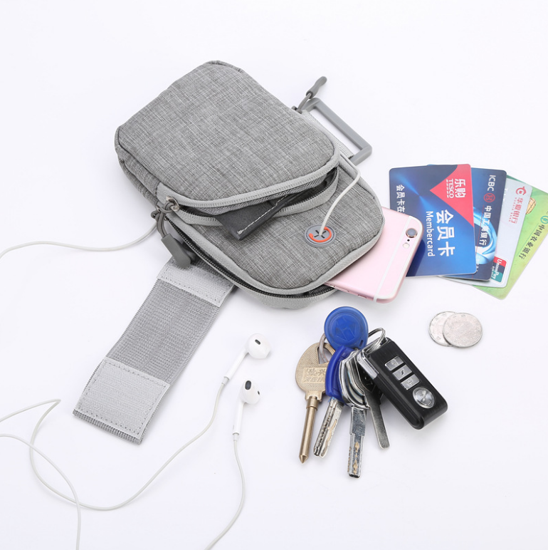 夜跑手机臂包 防水手腕包男女运动户外装备产品图